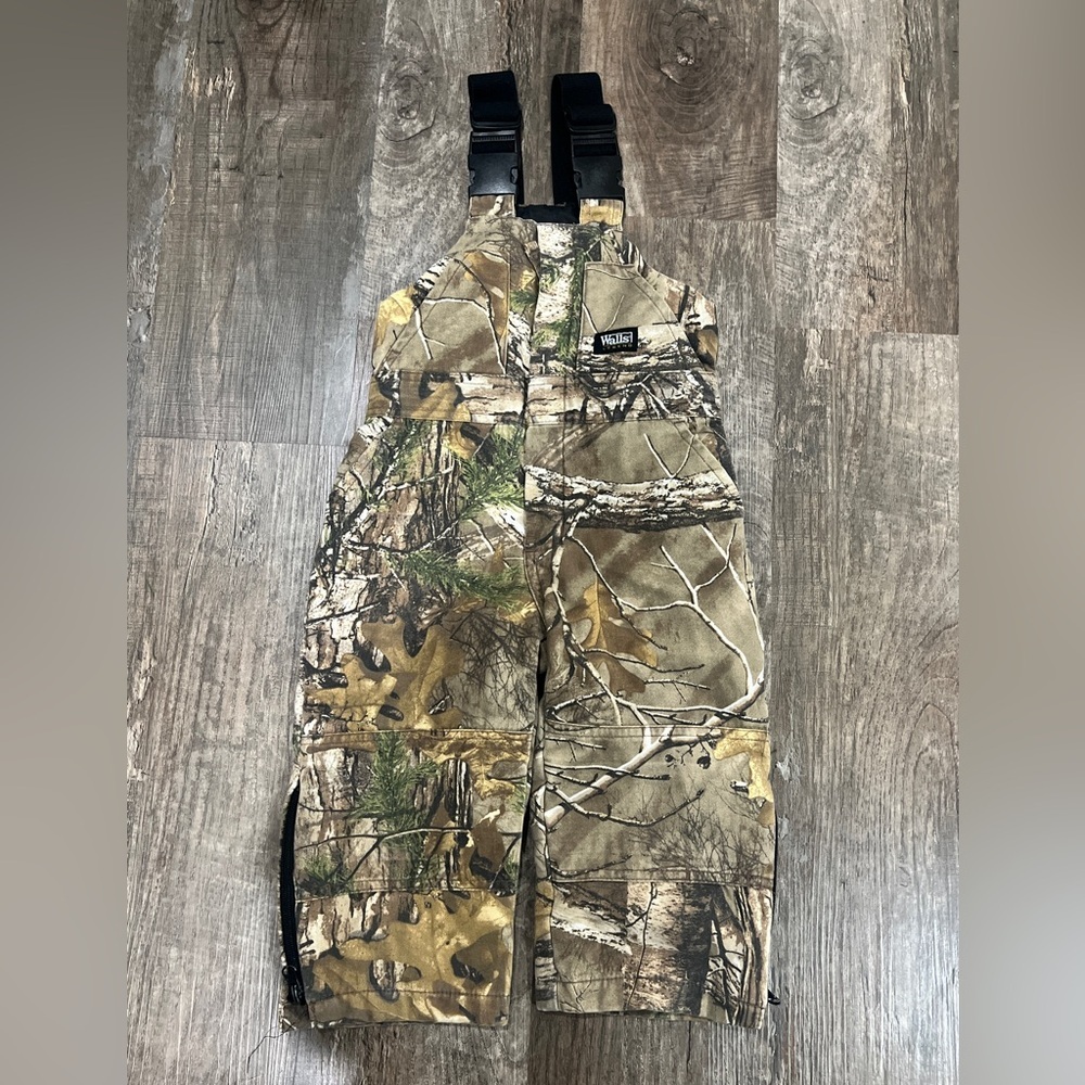 Youth Walls Woodland Camo Bib Overalls